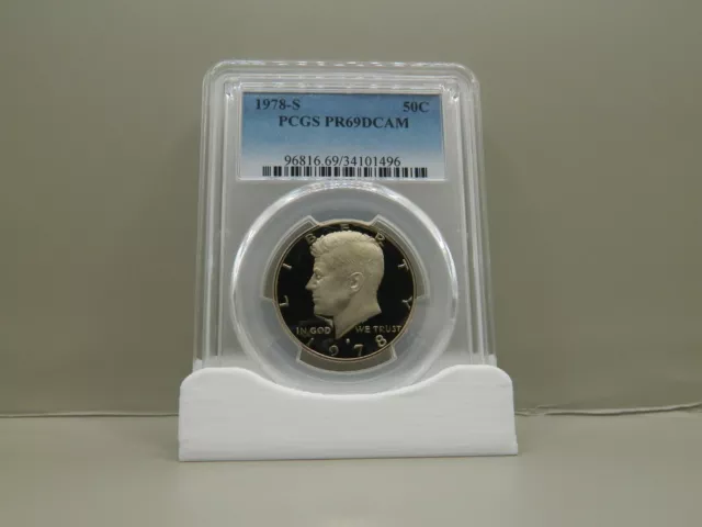 1978-S Kennedy Proof Half Dollar Pcgs Graded Pr69Dcam