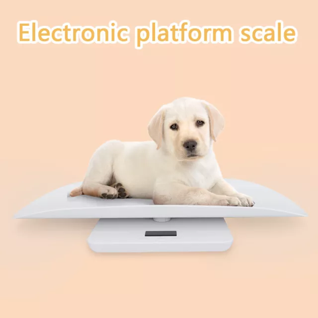 LCD Electronic Digital Infant Baby Bathroom Monitor 100Kg Pet Scale Weight Scale