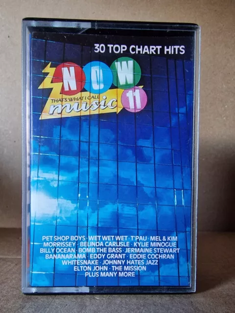 Now That's What I Call Music 11 - Double Audio Cassette Tape Album - 1988