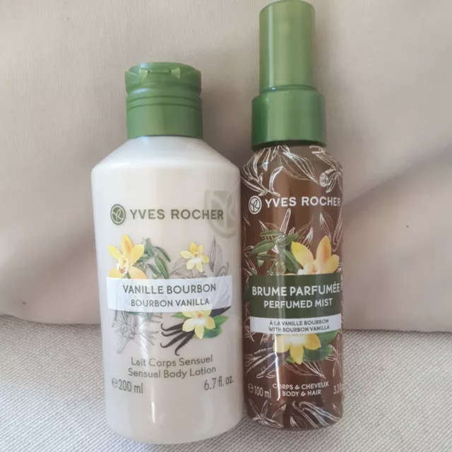 Yves Rocher  Acqua Profumata e Latte Corpo fragranza VANIGLIA