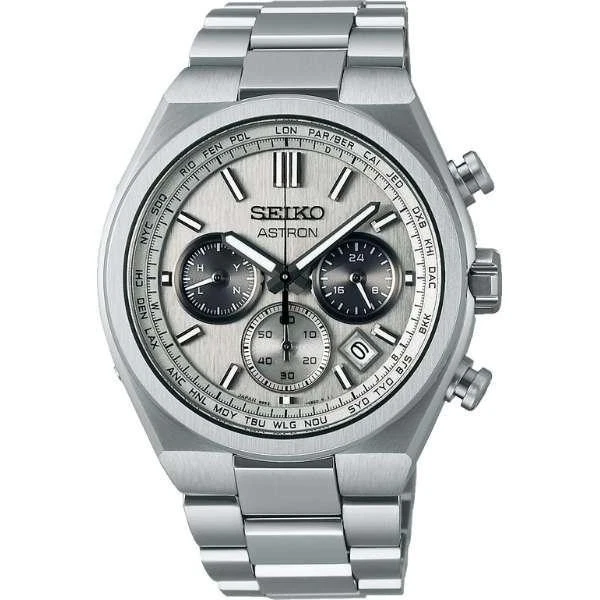 Seiko ASTRON NEXTER SBXY097  Solar Radio GPS Titanium Watch