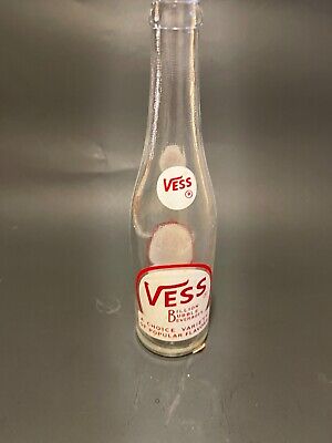 Vintage ACL 10 ounce Vess Cola soda Bottle 1957 St.Louis