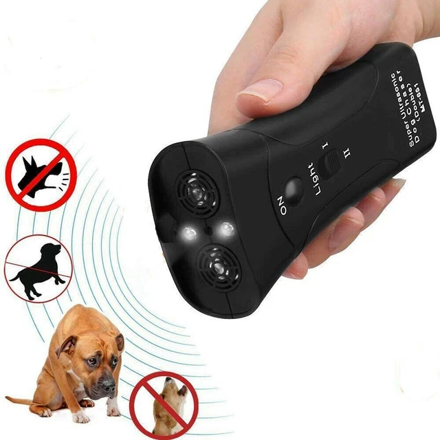 Dispositif Anti-aboiement Ultrasonique Petgentle - Répulsif à LED Pour Chien, Doux Et Efficace