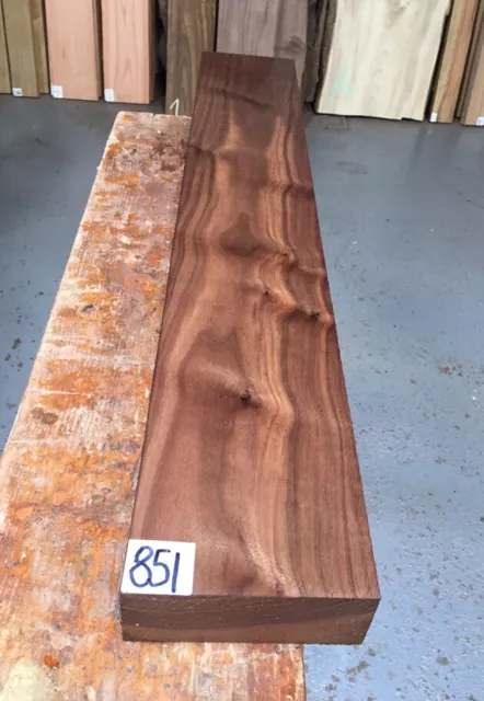 Noce americano 2"" (50 mm) bordo quadrato / essiccato in forno / legni duri esotici / legname