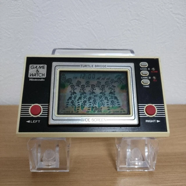 NINTENDO GAME & Watch Turtle Bridge TL-28 Wide Screen Vintage