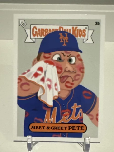 2022 Garbage Pail Kids MLB X Pete Alonso Meet & Greet Pete Card #2b Keith Shore