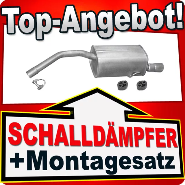 Endschalldämpfer für ALFA ROMEO 156 1.6 1.8 2.0 TS Stufenheck / Kombi Auspuff