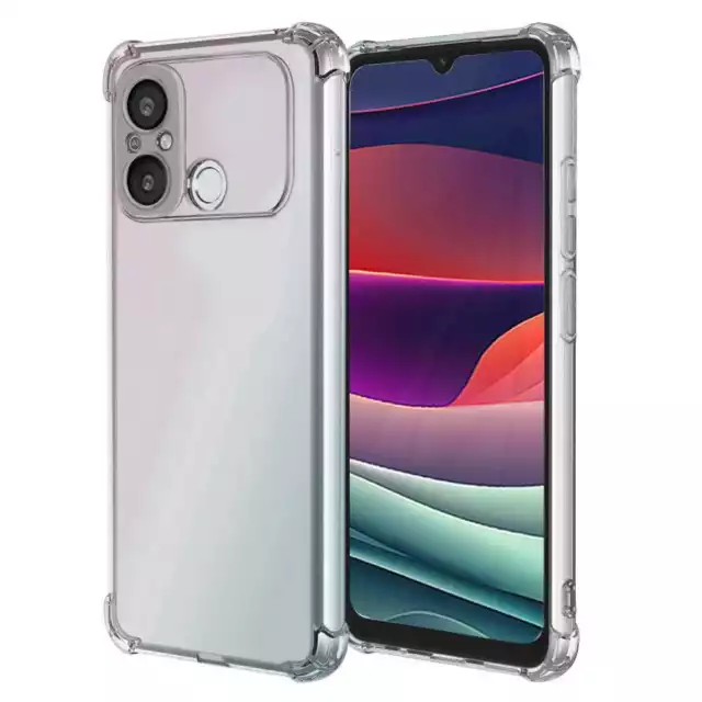 TPU Schutz Hulle Verstarkten Ecken Stossfeste Klar fur Xiaomi Redmi 12C
