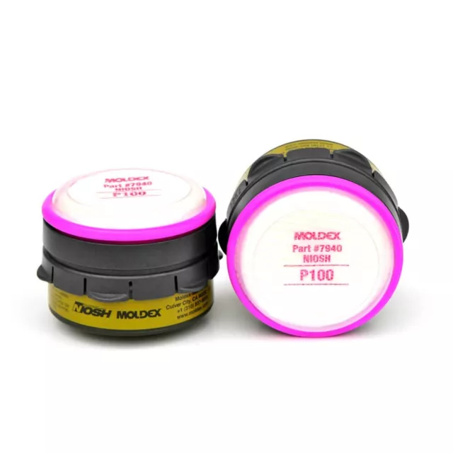 Moldex 7640 Multi-Gas/Vapor Smart Cartridge P1OO for 7000/7800/9000 Respirators