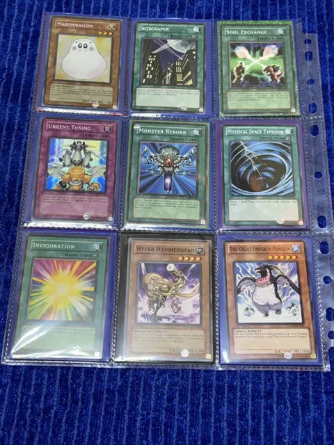 Yugioh Card Lot Collection Resale Unlimited & 1st Ed 18 Cards  (C)