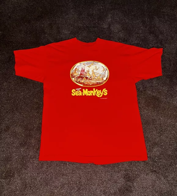 Vintage Amazing Live Sea Monkeys Tshirt