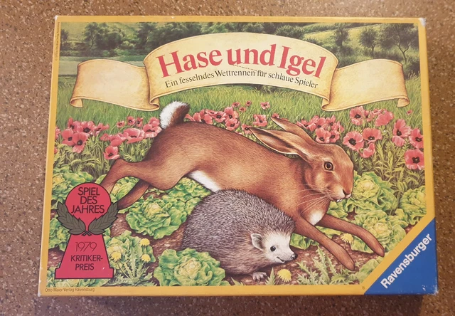 Hase und Igel ein fesselndes Wettrennen für schlaue Spieler 1979 **Top ** Ravens