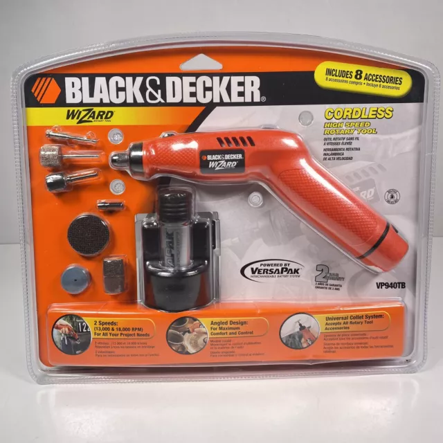 Black & Decker Wizard Rotary Tool Clamp Accessories RT5300