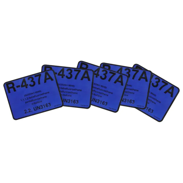 R-437A / R437A Label  # 04137 , Pack of (5)