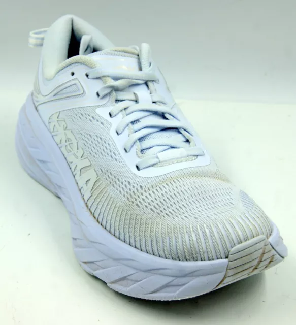 HOKA ONE ONE Women's Bondi 7 White Sneakers Running Shoes Sz 7.5 M $56. ...