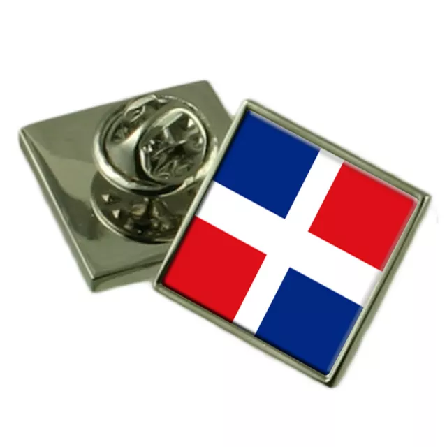 Dominican Republic Flag Lapel Pin Badge