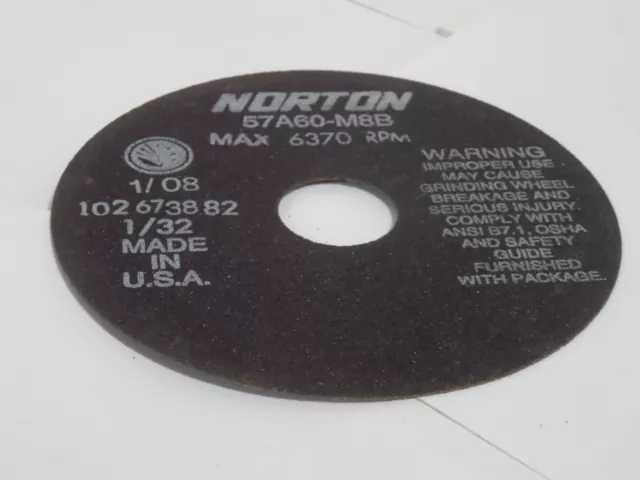 Norton A60M8B Wheel New