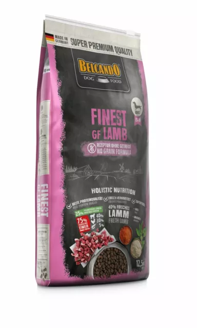 BELCANDO Finest Grain Free Lamb XS-M 12.5 kg