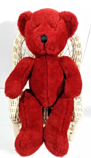 RUSS Berrie Bears From The Past Ruby Red Collectible Plush Stuffed Animal