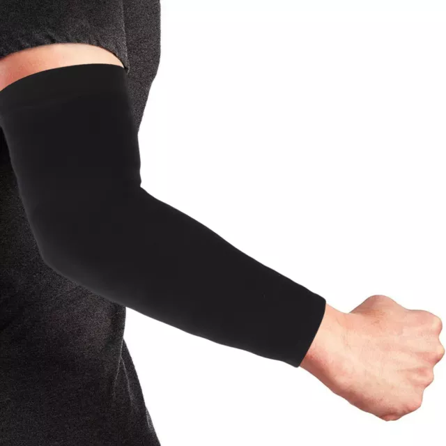 1 Paar Armlinge Ärmel UV Schutz Sonnenschutz Arm Sleeves Kompression Outdoor DE