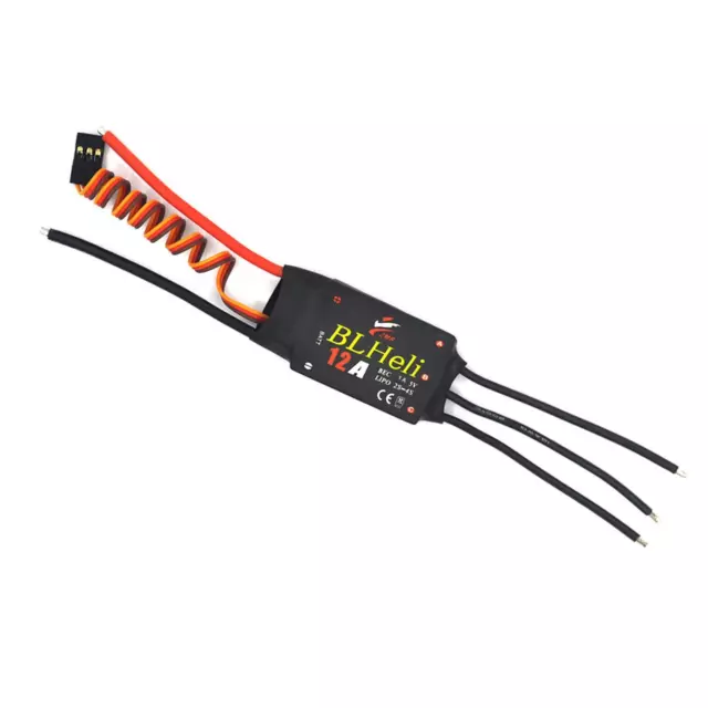 Brushless ESC 80A - 12A BLHeli Motor Speed Controller for Fixed-wing Helicopter 2