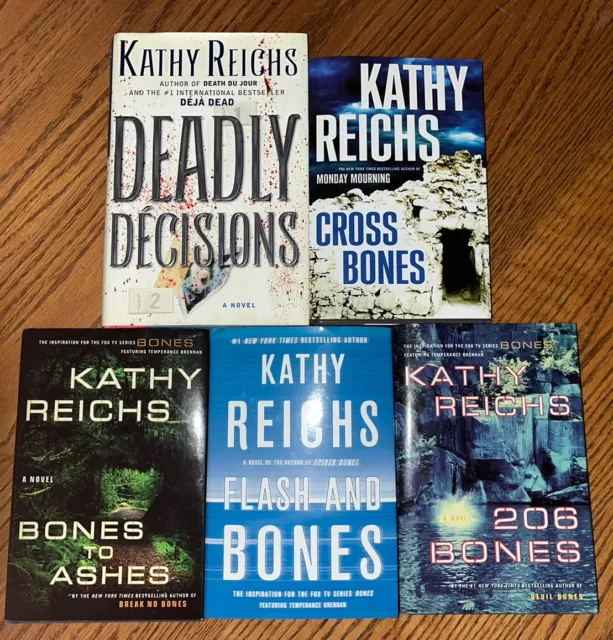 Kathy Reichs Lot of 5 Hardcover Books