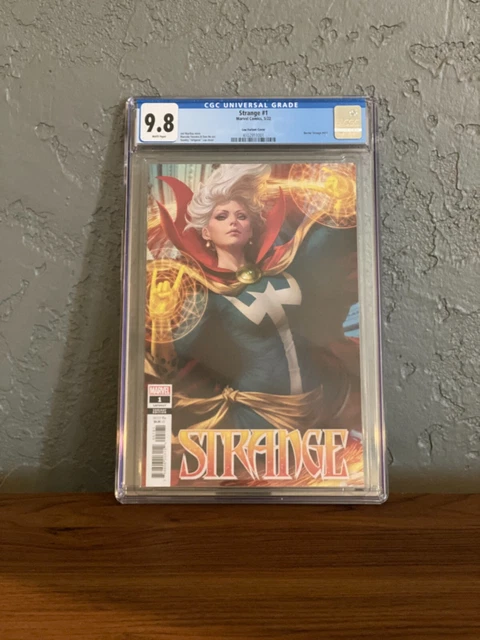 Strange #1 CGC 9.8 Graded Stanley Artgerm Lau Variant Cover Marvel Comics 2022