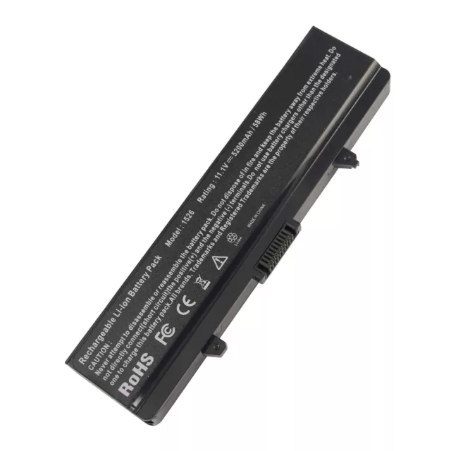 Battery/Charger for Dell Inspiron 1525 1526 1440 1545 1546 1750 GW240 X284G HP29 2