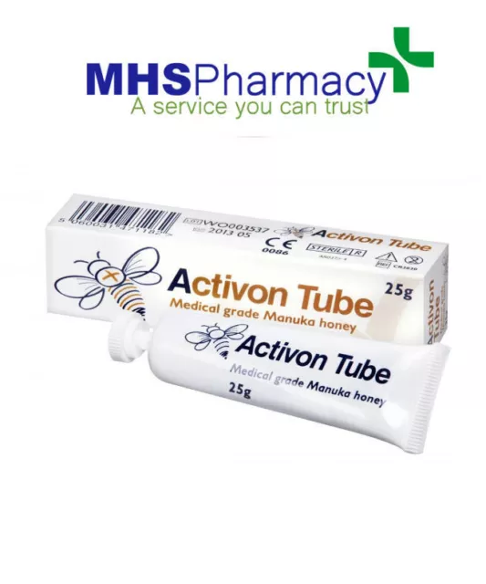 Activon Tube Medical Grade Manuka Honey - Wounds / Burns / First Aid - 25g