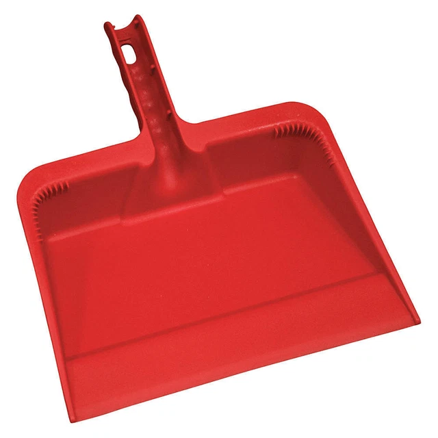 TOUGH GUY 48LZ35 Handheld Dust Pan,Red