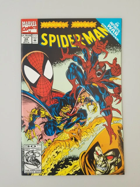 Spider-Man 24 Marvel Comics 1992  Infinity War Crossover VF+/NM