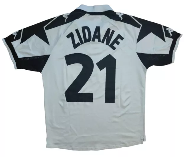 TERZA MAGLIA JUVENTUS 21 ZIDANE 1999 2000 Kappa Gara France
