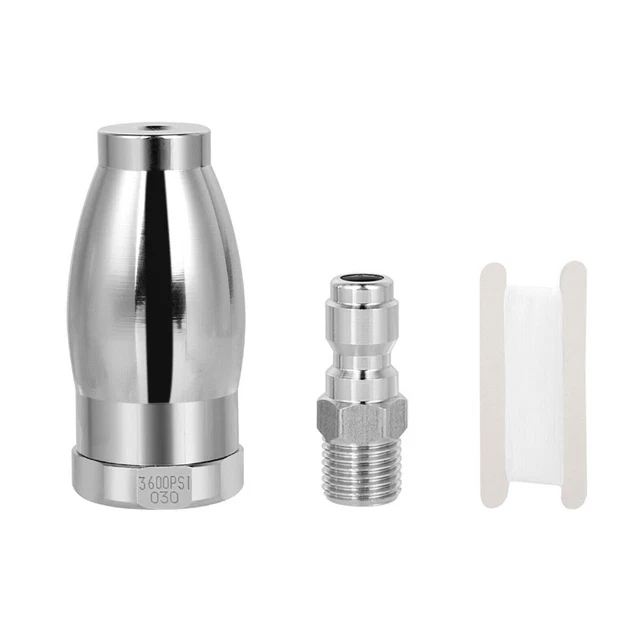 Lavatrice ad alta pressione 3600PSI ugello turbo rotante punta spray 3,0 GPM 1/4"" veloce