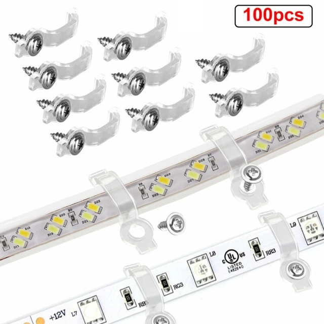 Supports Barre LED Ajustables – 2 Pièces Acier Inox 304 Pour Voiture & Camion