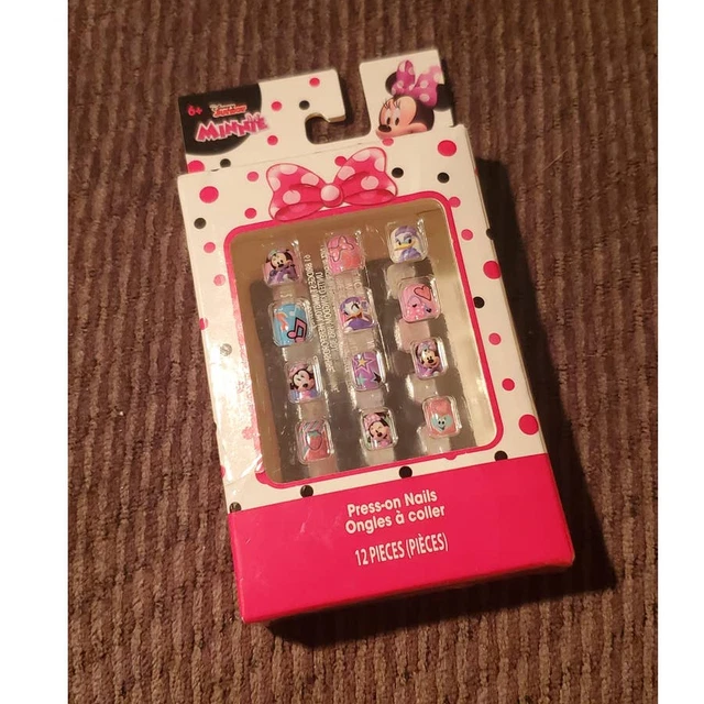 Super Cute Disney Minnie Mouse Press-On Nails Set (12 pieces)