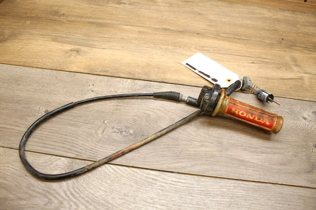 1985 Honda XR100 THROTTLE TUBE W CABLE