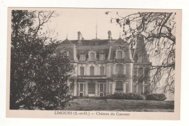 Cpa 91 - Limours : Château Du Couvent (Essonne) Non Écrite