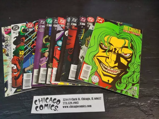 Creeper #1-11  COMPLETE SERIES SET!!! DC Comics 1997 FN-VF