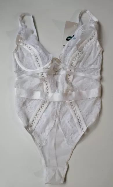 Ann Summers Size 6 D-DD First Impresion Body New with Tags RRP £45 Pink  Bodysuit