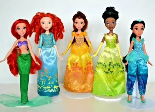 Disney Prinzessin Puppe Hasbro Ariel Jasmin Tiana Rapunzel Belle Frozen Merida