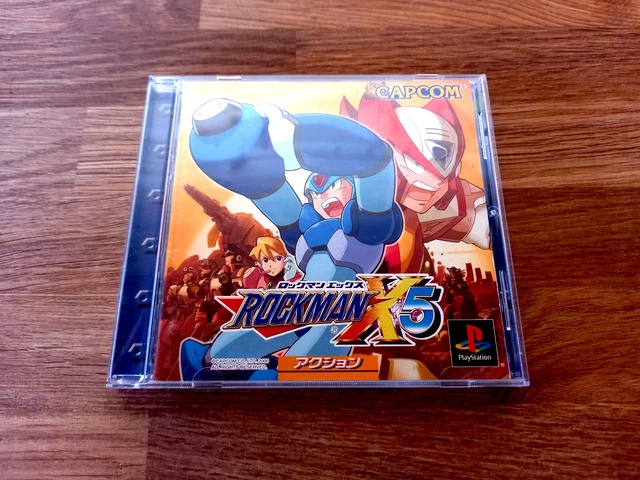 Mega Man X5 - Sony PlayStation PS1 - CIB NTSC-J Japanese Release - Free Postage!