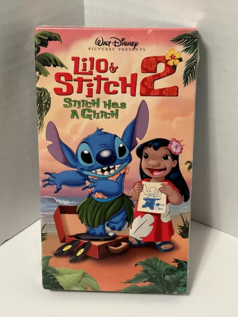 RARE - New SEALED - Lilo & Stitch 2 Stitch Has A Glitch VHS Tape Walt Disney C1