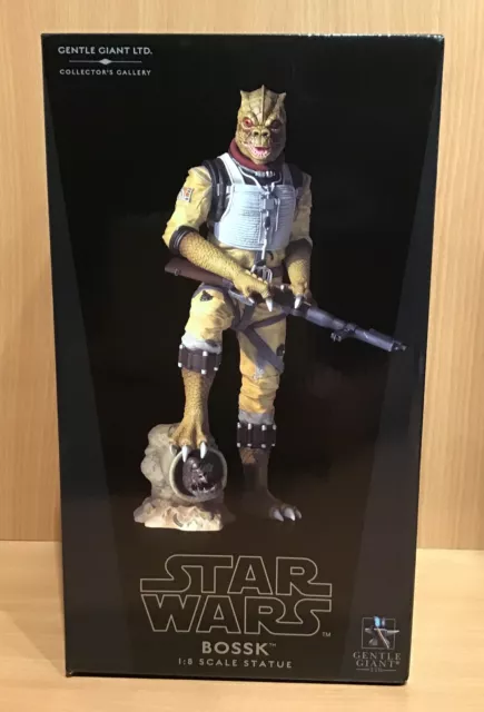 STAR WARS BOSSK Bounty Hunter Statue GENTLE GIANT Echelle 1/8ème