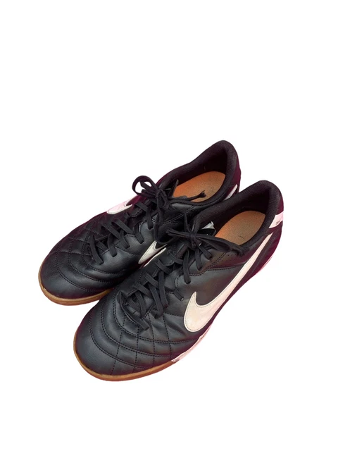 NIKE TIEMPO NATURAL IV Astroturf Trainers Mens Uk9 Black 454323 018 29.99 PicClick UK