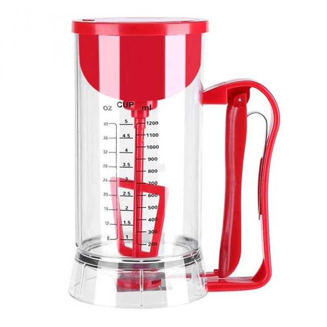 Fricio Elettrico Mixer Batteria Distributore con Linea Gradata 1 2L Capacità