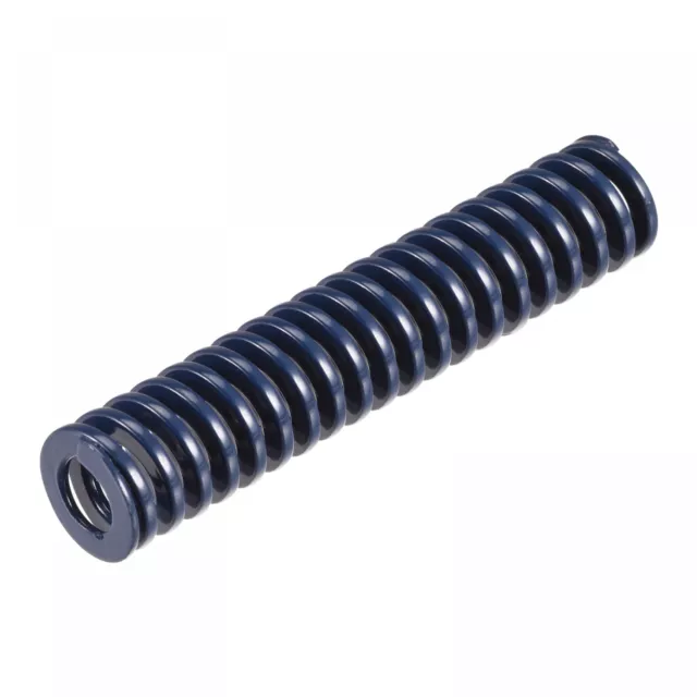 Spring 12mm OD 60mm Long Spiral Stamping Light Compression 3D Printer Blue