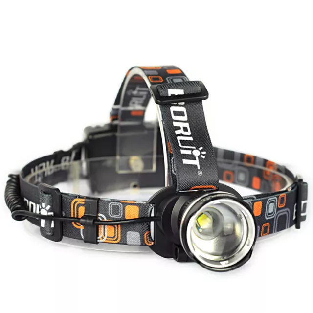 Head Lamp Super Bright LED Zoomable Headlamp Camping Headlight Head Torch Lamp