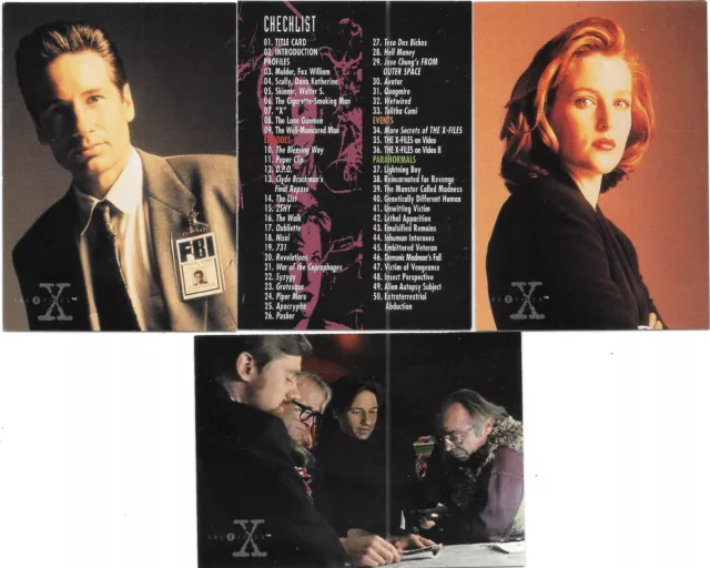 X-Files TV Season 3 Trading Card Singles Topps 1996 NEW HIGH GRADE YOU PICK CARD