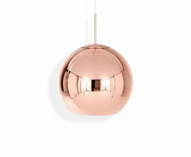 Tom Dixon Copper Round Pendant 45cm 2