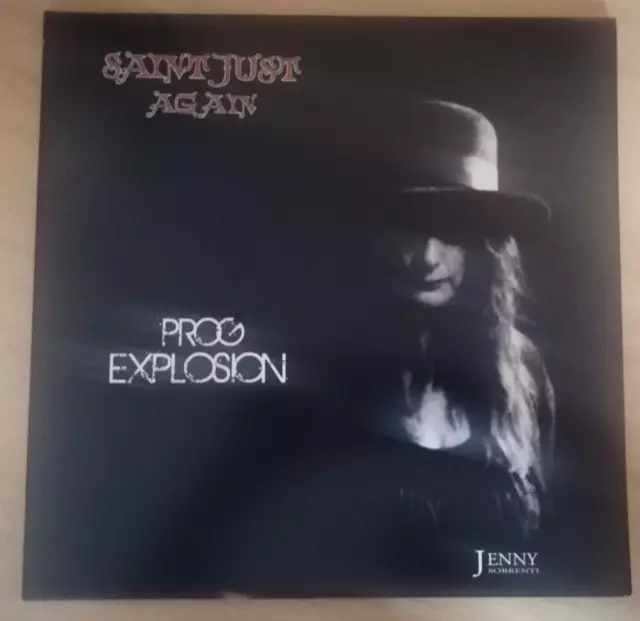 Jenny Sorrenti ‎– Saint Just Again - Prog Explosion 2011 Italy LP Numbered